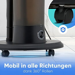 ProfiCare VL 3142 stojanový ventilátor se zvlhčovačem,40cm