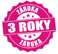 3 roky záruka