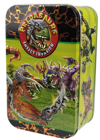 Predasaurus insects Invasion, kovová krabička
