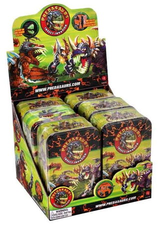 Predasaurus insects Invasion, kovová krabička