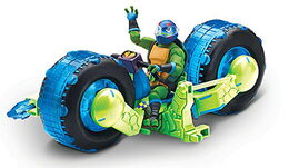 Želvy Ninja motorka s figurkou