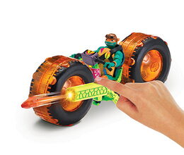 Želvy Ninja motorka s figurkou