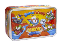 Superthings Sada figurek Extreme Riders v plechovce