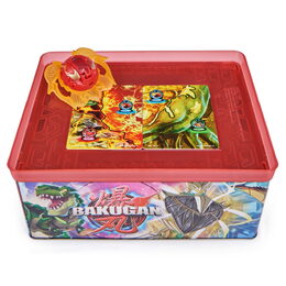 Bakugan sběratelská plechová krabice  s6