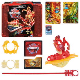 Bakugan sběratelská plechová krabice  s6