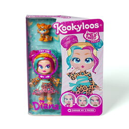 Panenka se zvířátkem KookyLoos Pets Party
