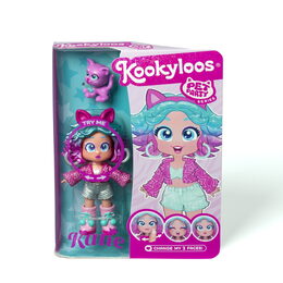 Panenka se zvířátkem KookyLoos Pets Party