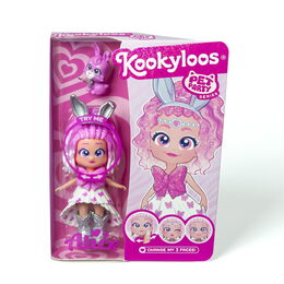 Panenka se zvířátkem KookyLoos Pets Party