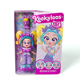 Panenka se zvířátkem KookyLoos Pets Party