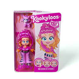 Panenka se zvířátkem KookyLoos Pets Party