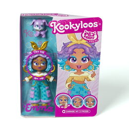 Panenka se zvířátkem KookyLoos Pets Party