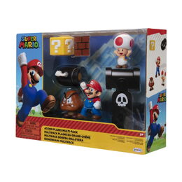 Sada 5 figurek Super Mario Diorama 6 cm