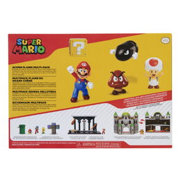 Sada 5 figurek Super Mario Diorama 6 cm