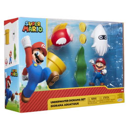 Sada 5 figurek Super Mario Diorama 6 cm