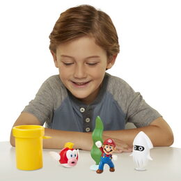 Sada 5 figurek Super Mario Diorama 6 cm