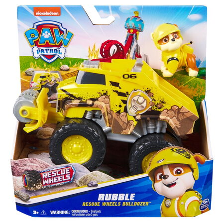 Tlapková patrola tématická vozidla rescue wheels Rubble