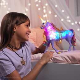 Unicorn academy světelný jednorožec Wildstar 28 cm