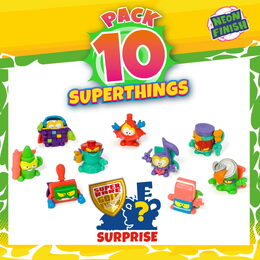 SuperThings figurka NeonPower - 10 ks