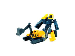 Transformer truck – stavební stroj-robot