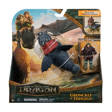 Jak vycvičit draka drak a Viking Gronckle a Rybinoha