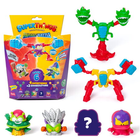 Superthings Figurka Mutant Battle 6 ks