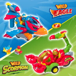 SuperThings S - Herní sada Wild Eagle