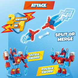 SuperThings S - Herní sada Turbo Warrior Power