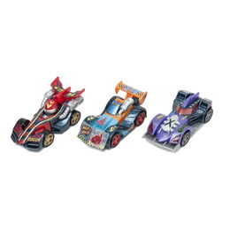 T-Racers autíčko Mix 'N Race 3 ks