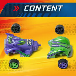 T-Racers autíčko Mix 'N Race 3 ks