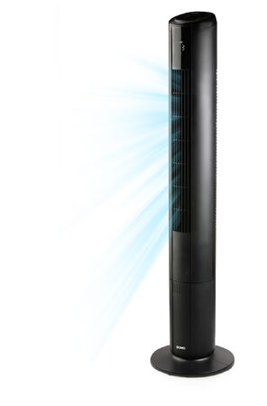 Sloupový ventilátor s ovládáním a podsvícením - DOMO DO8153, 106 cm, 50 W, abien