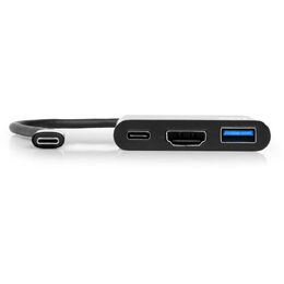 USB-C HUB HDMI 1X 4K+USB-A+USB-C PORT