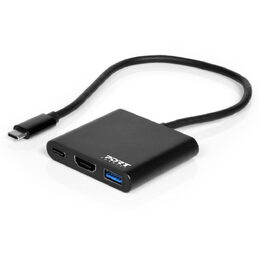 USB-C HUB HDMI 1X 4K+USB-A+USB-C PORT