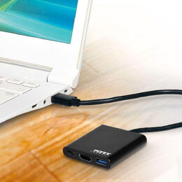 USB-C HUB HDMI 1X 4K+USB-A+USB-C PORT