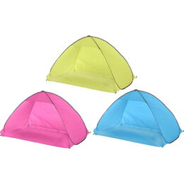 DUNLOP Plážový stan 200 x125x110cm červený ED-203685cerv