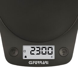 Kuchyňská váha G3Ferrari, G2016100, EQUA, elektronická, velký displej, 2 l mísa,
míra: 0,1 gr / 5 kg, funkce TARA, 2 x AAA
