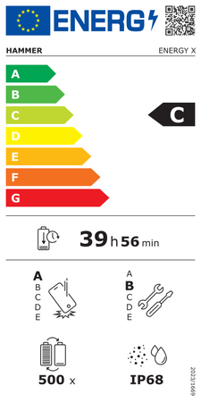 Telefon myPhone Hammer Energy X oranžový