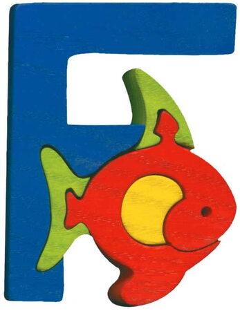 Fauna Abeceda písmenko F rybka