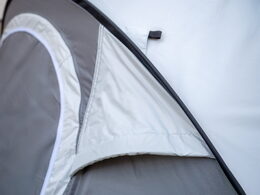 Stan Acra Outdoor ST31 samorozkládací pro 2-3 osoby - stříbrný se zatmavením