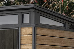 Zahradní domek Keter PENT Signature 9x7 Ashwood, s podlahou