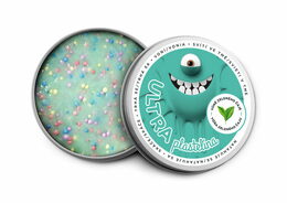Ultra Plastelína s vůní a glitry - Svítící ve tmě 80g