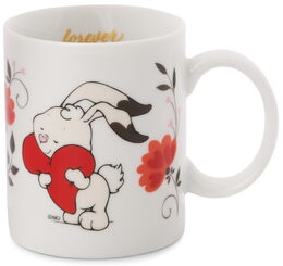 Porcelánový hrnek králíček Love 350 ml
