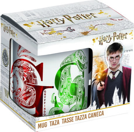 Hrnek keramický 315 ml Harry Potter koleje
