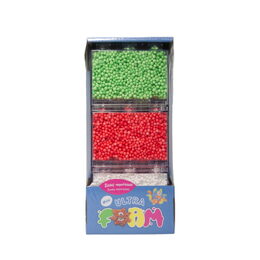 Ultra Foam 3 pack mini (balení 3 kusů zelená, červená, bílá)