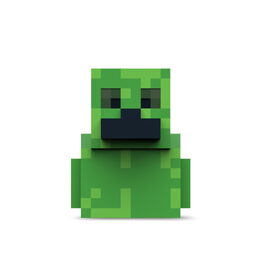 Tubbz kachnička malá Minecraft Creeper