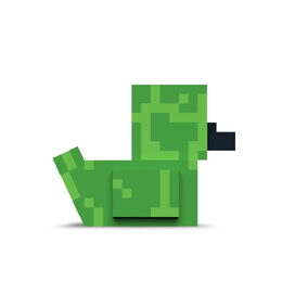 Tubbz kachnička malá Minecraft Creeper