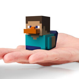 Tubbz kachnička malá Minecraft Steve