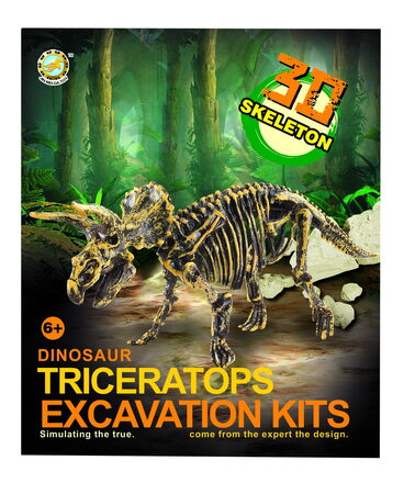 Archeologický set 3D Triceratops