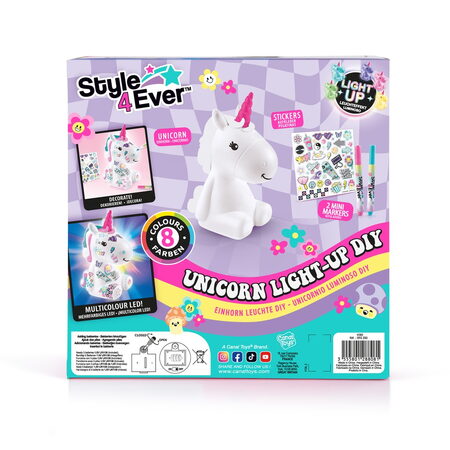 Style4Ever DIY Svítící jednorožec