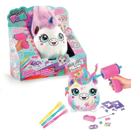 Airbrush Hair'iffic Squish Pal