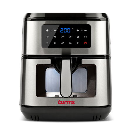 Fritéza Girmi, FG8900, horkovzdušní, 9,2 L, 9 přednastavených programů,
digitální displej, časovač, 1800-2100 W